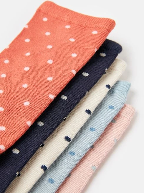 Multi Socks 5 Pack 4 Multi Socks 5 Pack - Image 4