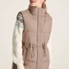Silver Showerproof Padded Gilet
