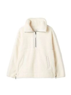 Cream Borg Fleece -Elite Fashion Shop 129 017s8