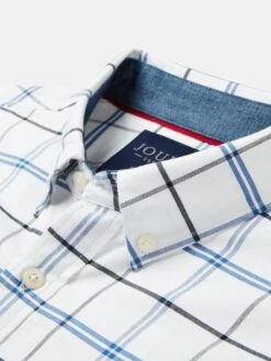 Blue/White Classic Fit Shirt 14 Blue/White Classic Fit Shirt -Elite Fashion Shop 163150s7