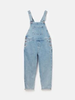 Blue Straight Leg Dungarees -Elite Fashion Shop 170664s20