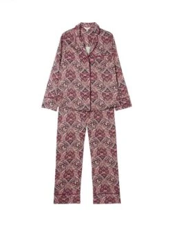 Dark Pink Pyjama Set -Elite Fashion Shop 268242s6