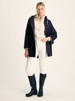 Navy Blue Waterproof Raincoat -Elite Fashion Shop 299438s3