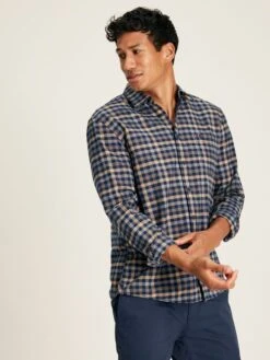 Blue Check Shirt -Elite Fashion Shop 311281s3