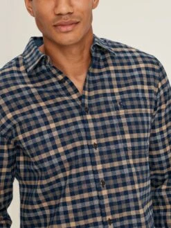 Blue Check Shirt -Elite Fashion Shop 311281s4