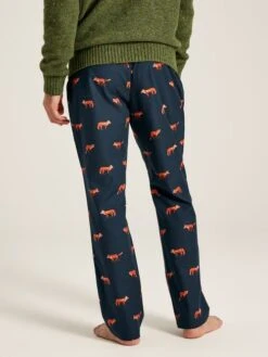 Navy Blue Printed Pyjama Bottoms -Elite Fashion Shop 326016s2