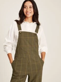 Green Check Dungarees -Elite Fashion Shop 340771s5