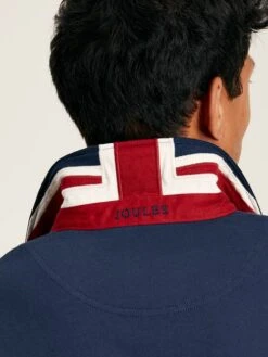 Blue Rugby Shirt With Badges 8 Blue Rugby Shirt With Badges -Elite Fashion Shop 341269s3