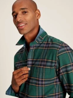 Green Check Shirt -Elite Fashion Shop 370145s3