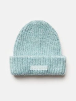 Blue Soft Oversized Beanie