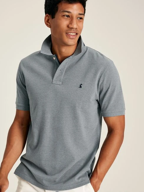 Grey Classic Fit Polo Shirt 1 Grey Classic Fit Polo Shirt