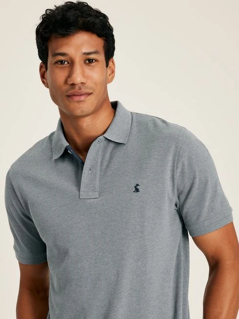 Grey Classic Fit Polo Shirt 4 Grey Classic Fit Polo Shirt - Image 4