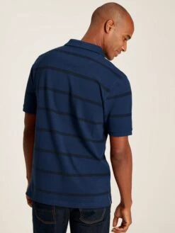 Blue Classic Fit Striped Polo -Elite Fashion Shop 407884s3