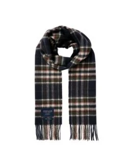Navy Blue Wool Scarf 7 Navy Blue Wool Scarf -Elite Fashion Shop 432662s3
