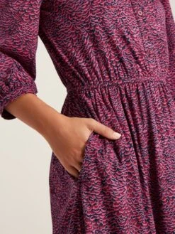 Purple Jersey Shirt Dress -Elite Fashion Shop 447335s6