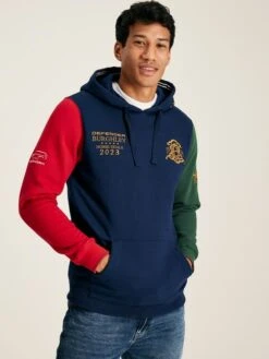 Navy Blue Hooded Sweatshirt -Elite Fashion Shop 500924s3