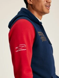 Navy Blue Hooded Sweatshirt -Elite Fashion Shop 500924s5