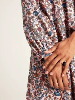 Pink Twill Mini Dress -Elite Fashion Shop 525413s4