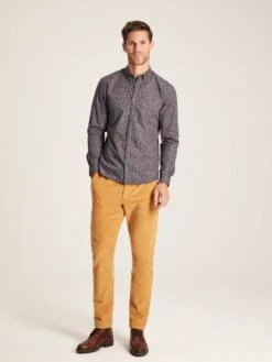 Navy Paisley Classic Fit Printed Shirt -Elite Fashion Shop 530676s3