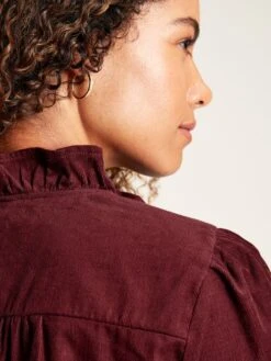 Burgundy Red Cord Blouse 12 Burgundy Red Cord Blouse -Elite Fashion Shop 542966s6