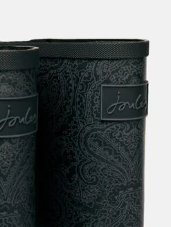 Black Printed Wellies -Elite Fashion Shop 545653s5