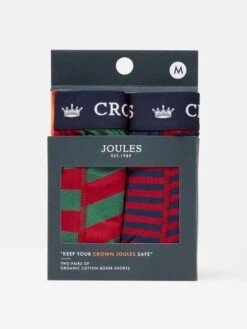 Red Green Stripe Underwear 2 Pack