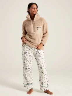 Stella Cream Pyjama Bottoms -Elite Fashion Shop 565301s3