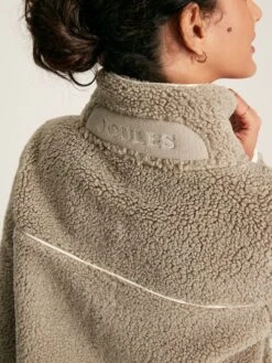 Grey Half Zip Fleece -Elite Fashion Shop 584846s6