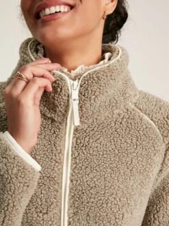 Grey Half Zip Fleece -Elite Fashion Shop 584846s7