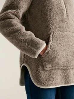 Grey Half Zip Fleece -Elite Fashion Shop 584846s8