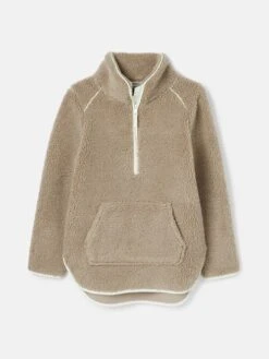 Grey Half Zip Fleece -Elite Fashion Shop 584846s9