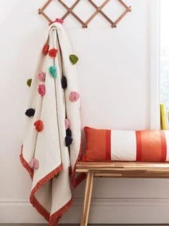 White Early Riser Throw