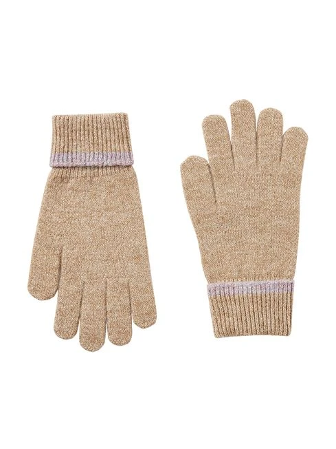Oat Knitted Gloves 5 Oat Knitted Gloves - Image 5