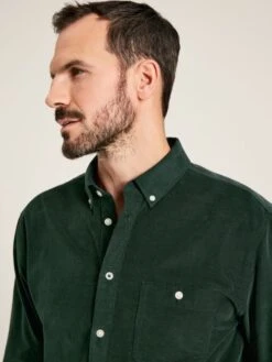 Miller Green Classic Fit Cord Shirt -Elite Fashion Shop 597 834s4