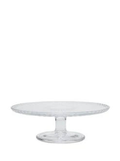 Clear Glass Bee Design Cake Stand -Elite Fashion Shop 599456s3