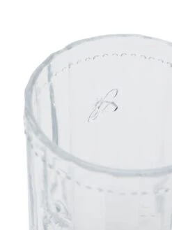 Set Of 4 Clear Bee Tall Tumblers -Elite Fashion Shop 604945s5