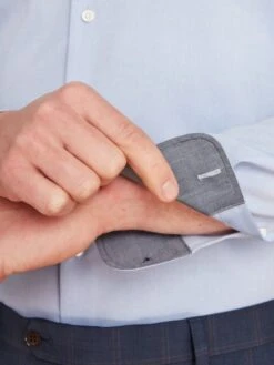 Sky Blue Oxford Shirt -Elite Fashion Shop 622 612s6