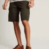 Green Cargo Shorts