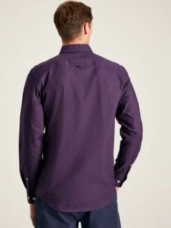 Oxford Purple Classic Fit Shirt 11 Oxford Purple Classic Fit Shirt -Elite Fashion Shop 719908s5