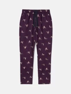 Purple Mallards Printed Pyjama Bottoms -Elite Fashion Shop 759807s5