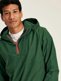 Green Popover Waterproof Jacket -Elite Fashion Shop 913667s4