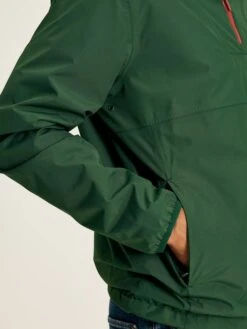 Green Popover Waterproof Jacket -Elite Fashion Shop 913667s5