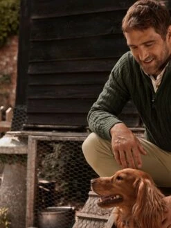 Green Quarter Zip Jumper -Elite Fashion Shop 916 069s7