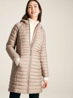 Pearl Showerproof Long Packable Jacket