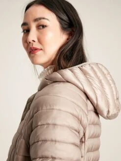 Pearl Showerproof Long Packable Jacket -Elite Fashion Shop 944283s5