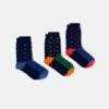 Spot Striking Cotton Socks 3 Pack