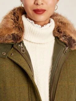 Green Tweed Jacket With Removable Gilet -Elite Fashion Shop 956 845s7