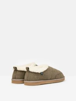Tan Brown Faux Fur Lined Slippers -Elite Fashion Shop 964991s3