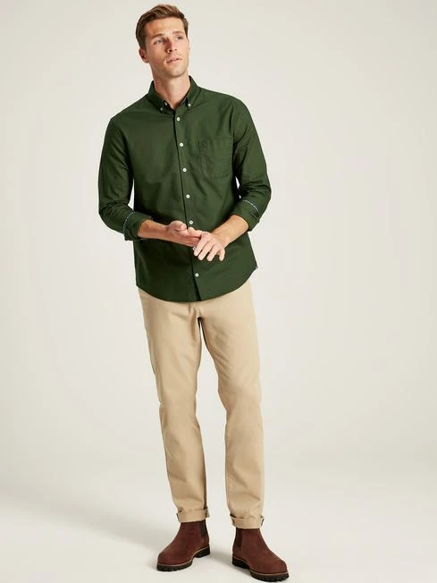 Oxford Green Classic Fit Shirt 5 Oxford Green Classic Fit Shirt - Image 5