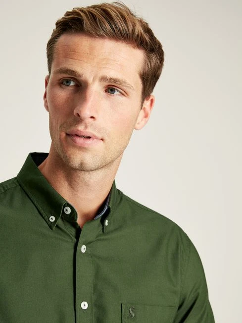 Oxford Green Classic Fit Shirt 6 Oxford Green Classic Fit Shirt - Image 6
